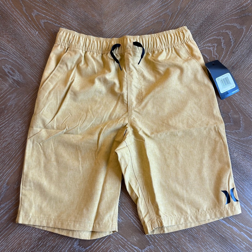 Hurley Boy’s Yellow Swim Shorts Size Medium